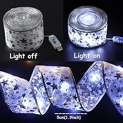 GIHOO Christmas Tree Decorations String Lights 32ft