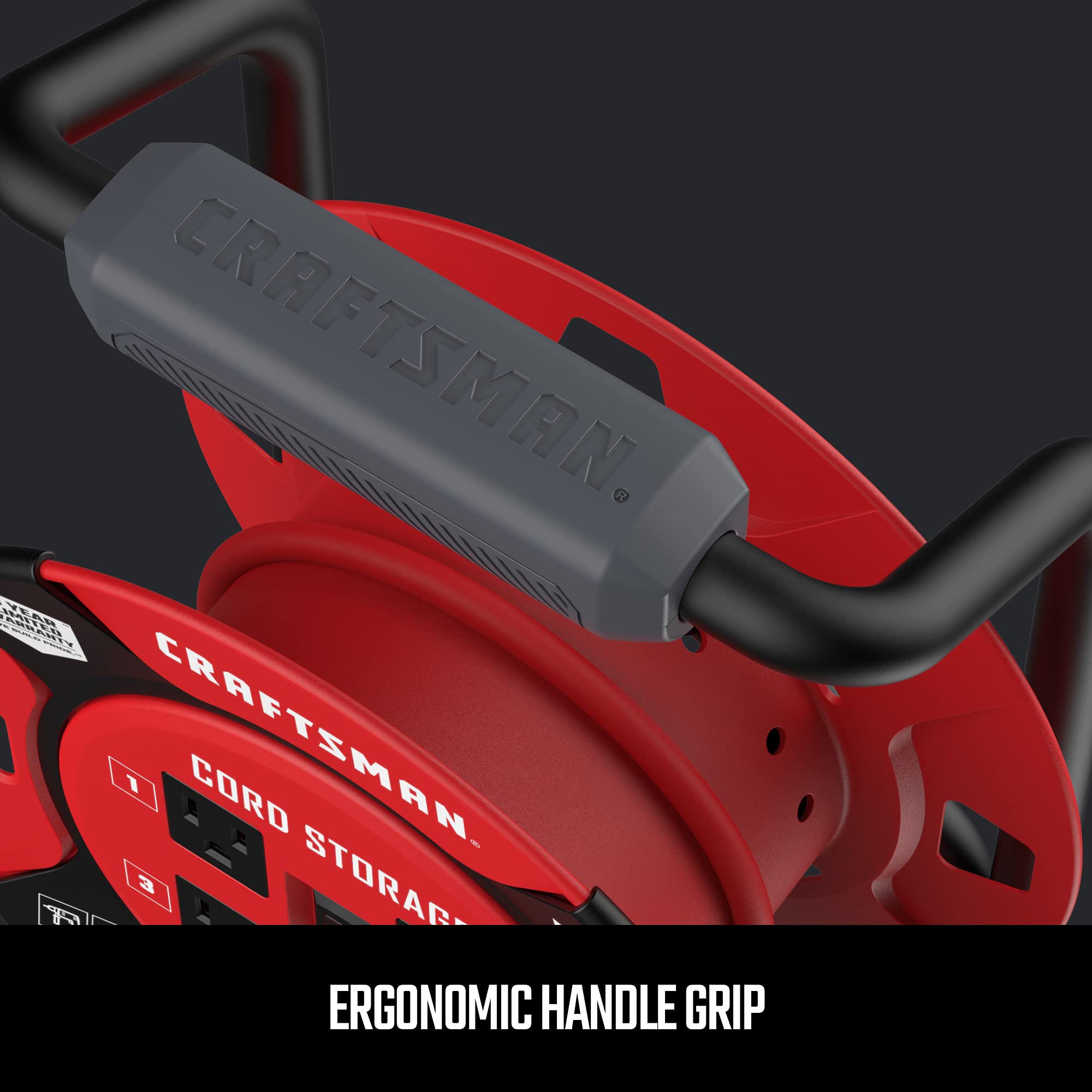 Mua CRAFTSMAN Retractable Extension Cord Reel 1 Ft. With 4 Outlets