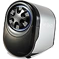 Bostitch Office QuietSharp Glow Extra Heavy Duty Classroom Electric Pencil Sharpener with Replaceable Cutter Cartridge System, Silver/Black (EPS11HC)