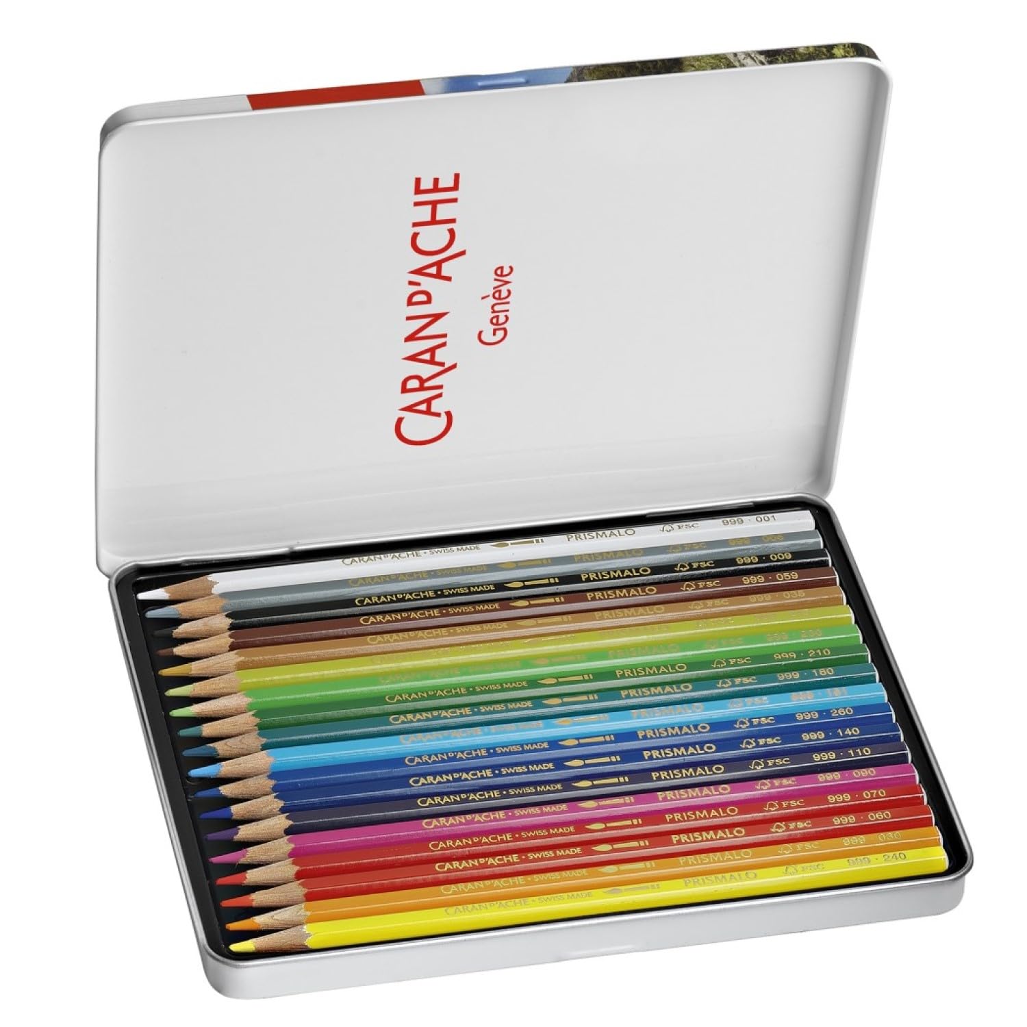 Caran d'Ache SG Education CD 0999-318 Prismalo Aquarelle Watercolour Pencil (Pack of 18)