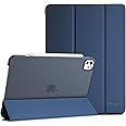 ProCase Smart Case for iPad Pro 11 Inch Case 2024 M4(Model: A2836/A2837/A3006), Slim Folio Stand Hard Back Shell Protective Tablet Cover for 5th Generation iPad Pro 11" 2024 -Navy