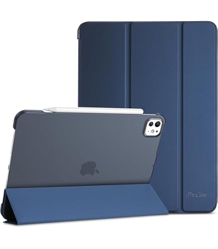 Smart Case Antiurto Per IPad Pro 11 1ª/2ª/3ª Gen (2018/2020/2021) – Con Portapenna, Jeans+TPU
