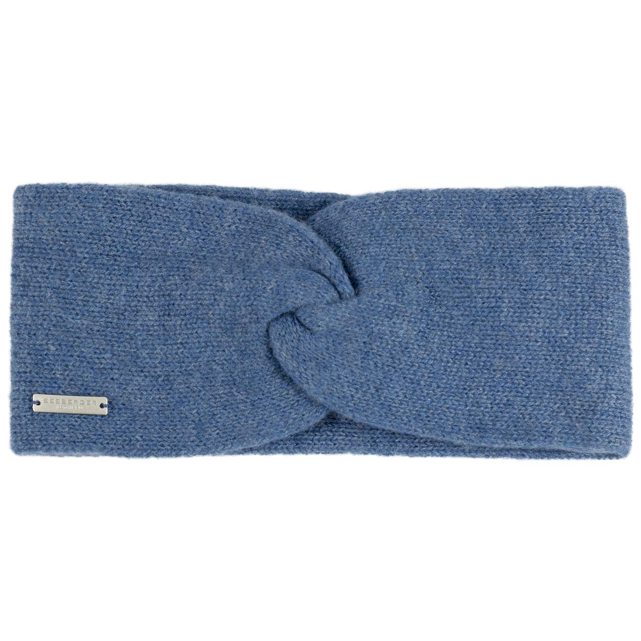 Seeberger Lasuna Cashmere Bandeau Women - Headband Winter Autumn-Winter - One Size Blue