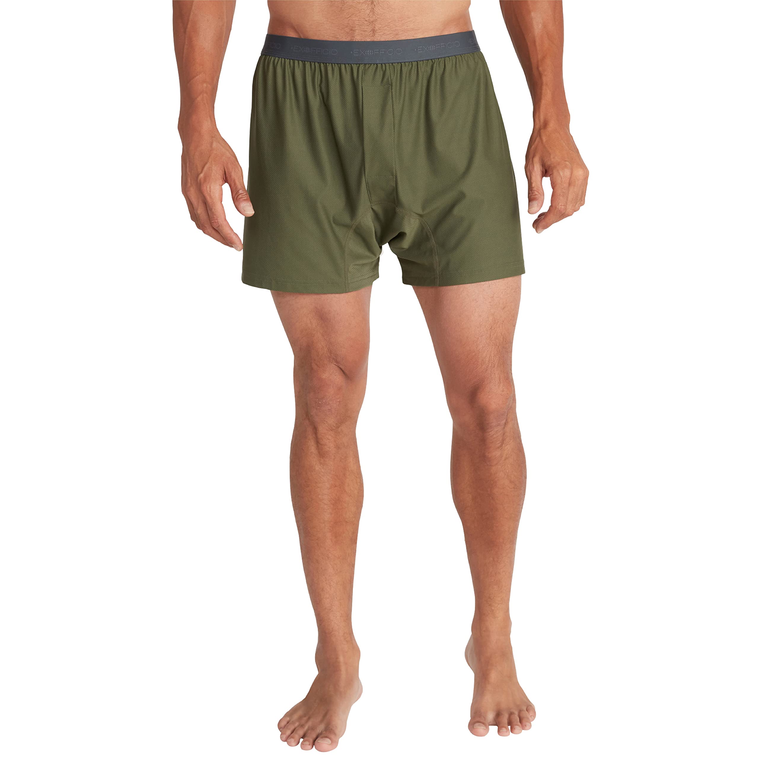 ExOfficio Men's Give-N-Go Boxer Single Pack, Nori, S