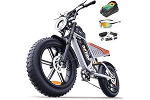 DTTZH F6/F6S/F6PRO Electric Bike for Adults with NFC & Password Unlock, 5000/2000/1500W, 50/40/33MPH, 60V 30Ah, 48V 15/25Ah E-Bike, 100-60 Miles Electric Motorcycle, 20" Fat Tire Electric Dirt Bike