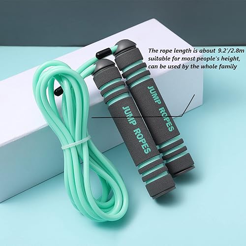 Jump Rope Tangle-Free Rapd Speed Jumpng Rope Cable Ball Bearngs