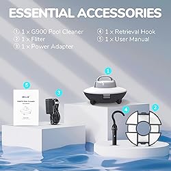 Grennix Cordless Pool Vacuum Ultimate Cleaning