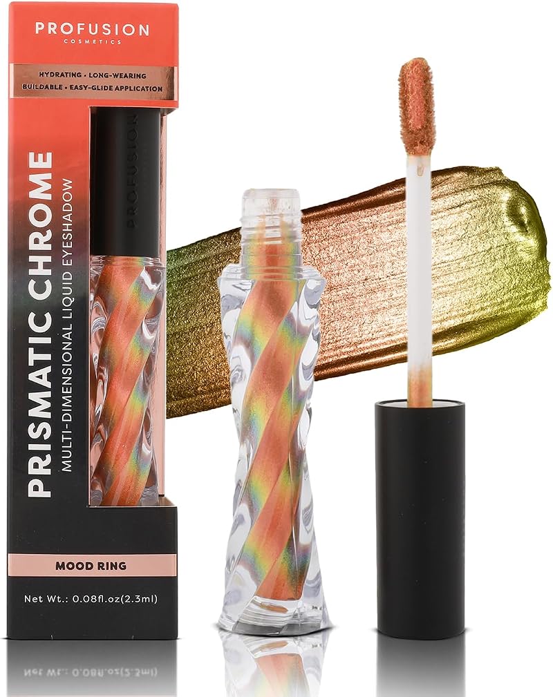 Profusion Cosmetics Prismatic Chrome Liquid Eyeshadow Long Lasting 3 Colorways
