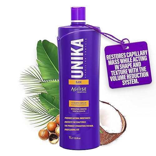 agilise Unika Brazilian Keratin Hair Treatment Straightening