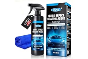 TIEDXIOY Car Coating Spray, Ceramic Coating for Car Wax Polish Paint Protection, Automotive Gloss & Shine Stuff Detailing Supplies, Adds Extreme Gloss, Depth, Shine-500ml/17 Fl.Oz
