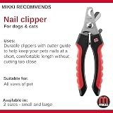 Mikki Claw Clipper for Small Pets with Safety Stop and Soft Grip view 6