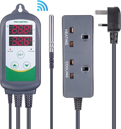 Inkbird ITC-308-WiFi Digital Wireless Thermostat Temperature Controller