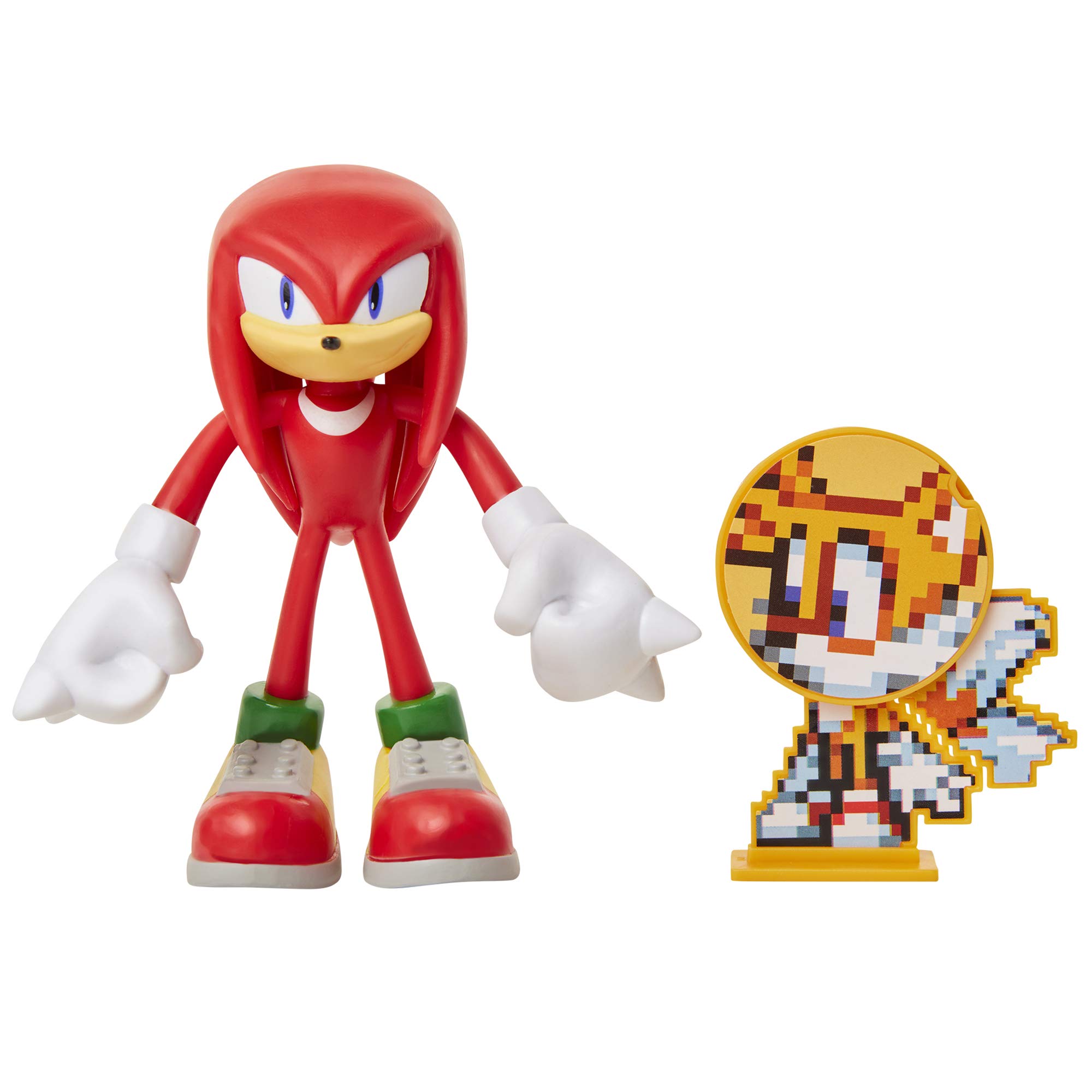 Sonic The Hedgehog 4-Inch Knuckles Collectible Toy Action Figure