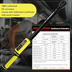 ATsafepro Digital Torque Wrench-1/2-Inch Drive