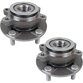 PAROD Pair 513298 Front Wheel Bearing and Hub Assembly | Compatible with 2008-2013 Nissan Rogue, 2014-2015 Rogue Select, 2007-2012 Sentra 2.5L L4