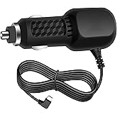 FUSIONWIS USB C Car Dash Cam Charger Cable,90 Degree USB Type C Dash Cam Power Cord with Dual USB Port Vehicle Fast Charging Cable for 12V-24V Various Models of Car DVR, GPS Navigator (11.5FT)