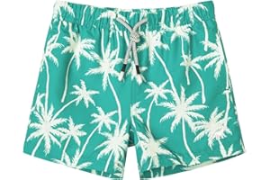 SURF CUZ Boys Swim Trunks Toddler Swim Shorts UPF 50+ Bathing Suit for Boys Swimsuit Quick Dry Boy Beach Boardshorts Swimwear