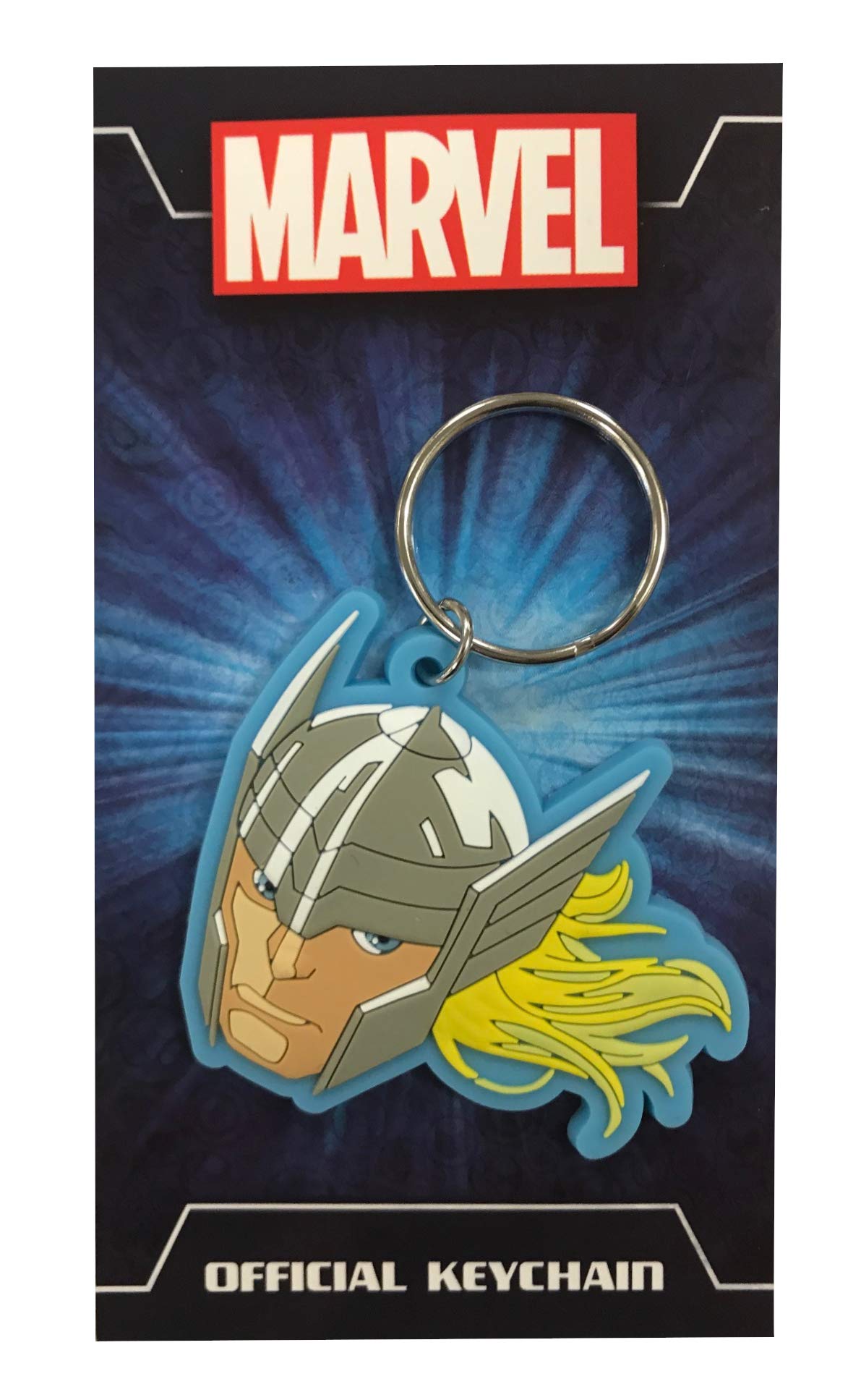 Marvel Thor Rubber 6cm Keychain Keyring