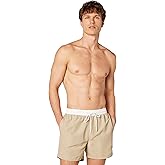 DKNY Mens Lightweight Quick Dry Volley UPF 40+ Protection Swim Trunk