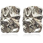 Starfish Earrings Gold Tone Textured Lightweight Stud Birthday Gift Women Summer Outfits Fashion Accessories Beach Outfits for Women Resort Vacation Party Bridal Shower Mothers Day