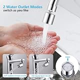 Hangrui Faucet Tap Aerator Dual Function 360° Rotation Water Saving FM22 view 2