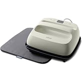 Cricut EasyPress&reg; SE Taupe &ndash; 9 x 9 Heat Press + EasyPress Mat, 12 x 12 | 9 in x 9 in Heat Transfer Machine for T-Shirts, Sweatshirts, Blankets, Pillows, &amp; More - Easy to Use