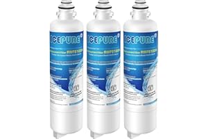 ICEPURE Refrigerator Water Filter Replacement for Bosch Ultra Clarity Pro BORPLFTR50, BORPLFTR55, 11032531, 12033030, 12028325, 11025825, B36CT80SNS, B36CL80ENS, WFC100MF, WFS200MF, RA450022, 3PACK