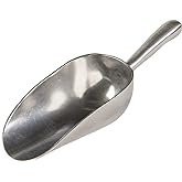 Update International AS-12 Aluminum Multi Purpose Scoop 12 oz Silver
