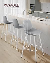 VASAGLE Bar Stools Set of 2, Bar Height Bar Stools