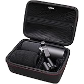 LTGEM Case Compatible with Shure SM7B / MV7+ / MV7X / MX7I / MV7 Microphone(Case Only)