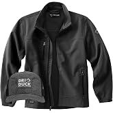 DRI Duck Motion Softshell Jacket | Territory Hat | Wind-resistant softshell with Storm Shield Level 2 protection, stretch comfort and a bonus Territory Trucker Hat