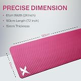 Xn8 Sports Yoga Mat 10mm 15mm NBR Exercise Mat with Carry Strap view 9