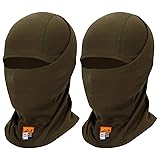 LANLFY 2PCS Lightweight Ski Mask FR Balaclava UV