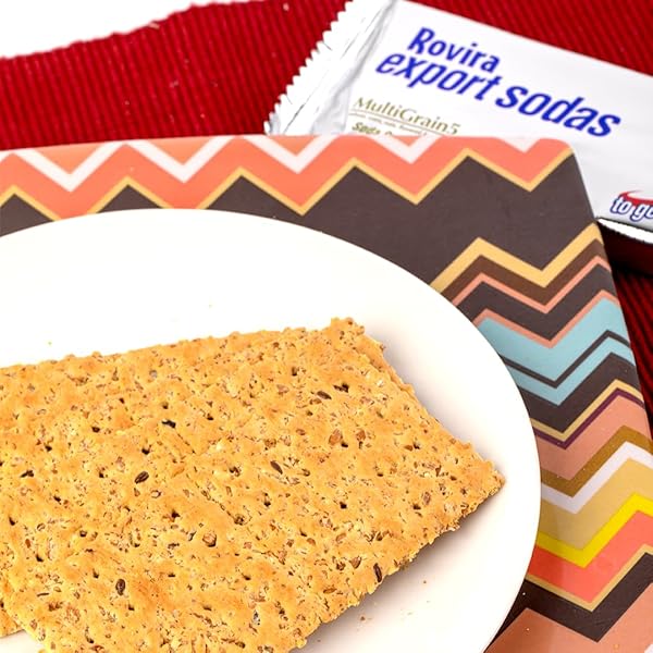 ROVIRA MULTIGRAIN SODA CRACKERS – DELICIOUS BUTTER FLAVOR FOR SNACKS, GARNISH, OR PARTIES – 9 OZ (PACK OF 1)