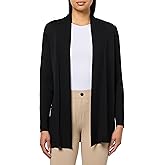 Anne Klein Womens Sonoma Cardigan W Rib Collar