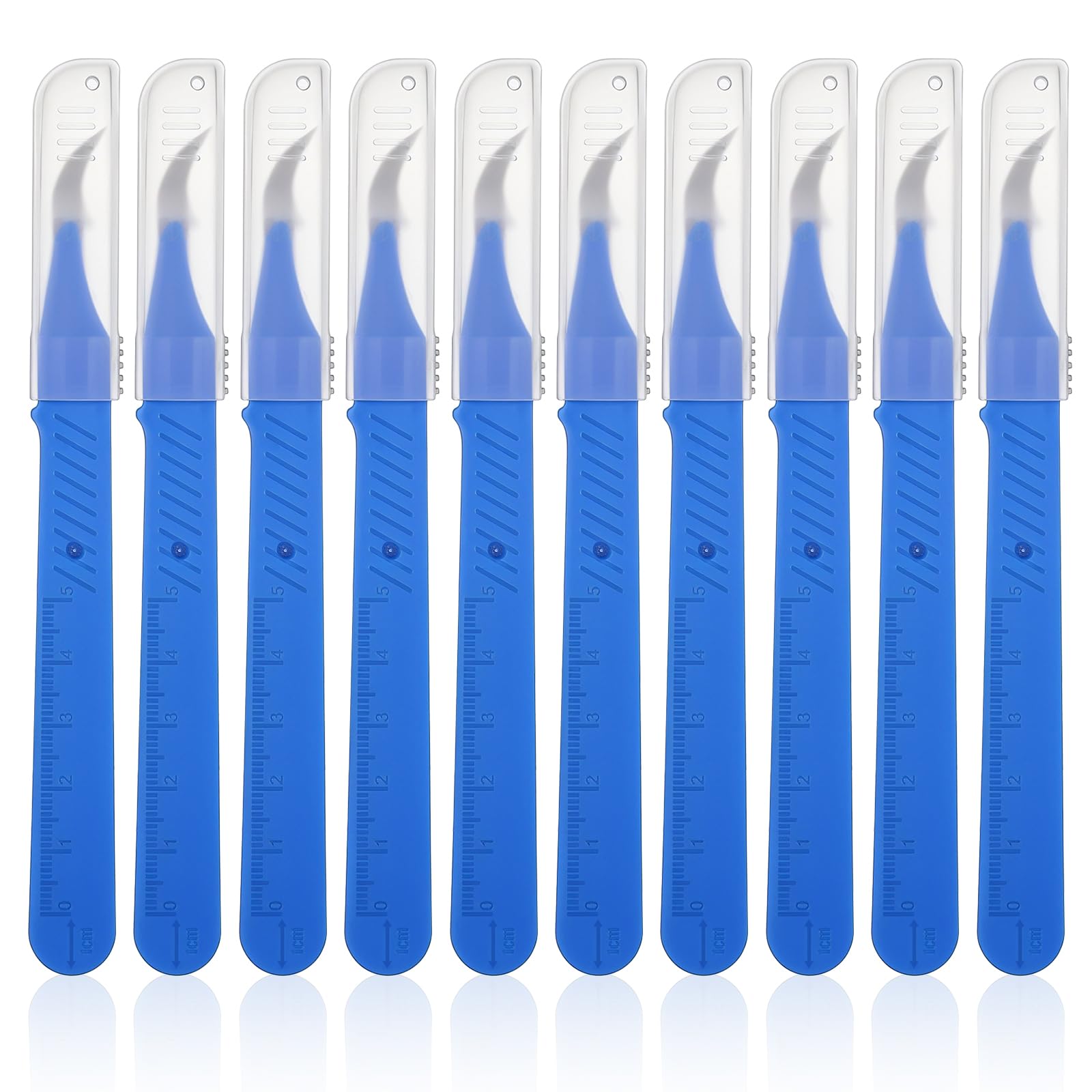 Photo 1 of 10Pcs Blue Sewing Stitch Remover, Seam Rippers Razor with Protective Case and Anti-Slip Handle, Stitch Seam Ripper Cutters Thread Removal Tool for Sewing Crafting Embroidery