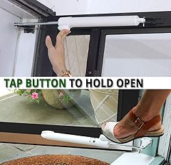 Touch 'n Hold Smooth Door Closer - Single Kit