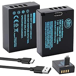 BM NP-W126S Battery with Built-in Charging Port for