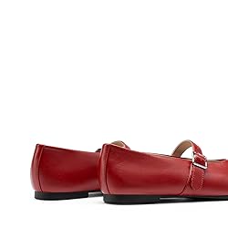 DREAM PAIRS Women's Ballet Mary Jane Flats Dress