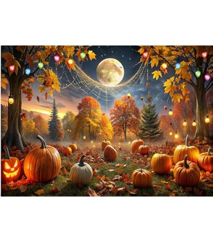 Avezano Happy Halloween Backdrop, Halloween Party