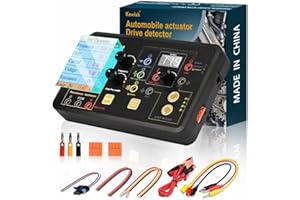 QDB-4A Automobile Ignition Coil Tester, Auto Actuator Drive Detector, Drive Fault Tester for Test Including Injector Solenoid