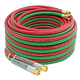 RX WELD Oxygen Acetylene Hose 1/4-Inch × 50 Feet