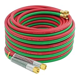 RX WELD Oxygen Acetylene Hose 1/4-Inch × 50 Feet