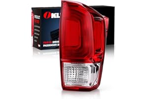 OKLPF Rear Brake Tail Lights Compatible With 2016 2017 2018 2019 2020 2021 2022 Toyota Tacoma Pickup Replace 81550-04170,Red Taillights Assembly,Includes A Luxurious Box,Right Passenger Side