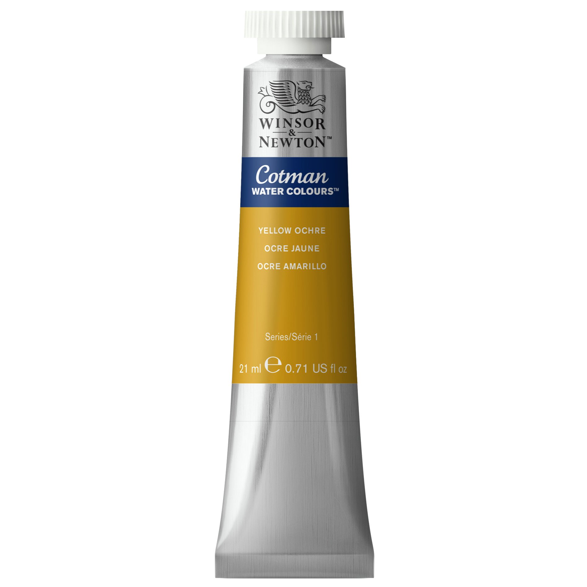 Winsor & Newton 0308744 Water Colour Tube, Yellow Ochre, 21 ml (Pack of 1)