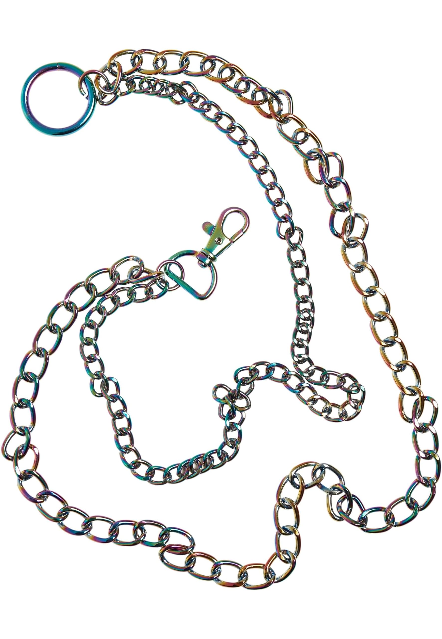 Urban Classics Double Metal Keychain Accessory, Holographic, One Size