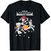 Bleach Super Group Chibi Fight Pose Anime T-Shirt