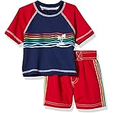 iXtreme Baby-Boys Printed Two Piece Swimsuits