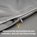 ZIMASILK 100% Mulberry Silk Pillowcase 19 Momme 40x60 Dark Grey view 6