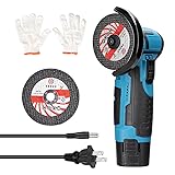 Weytoll Mini Angle Grinder, 19500rpm Electric